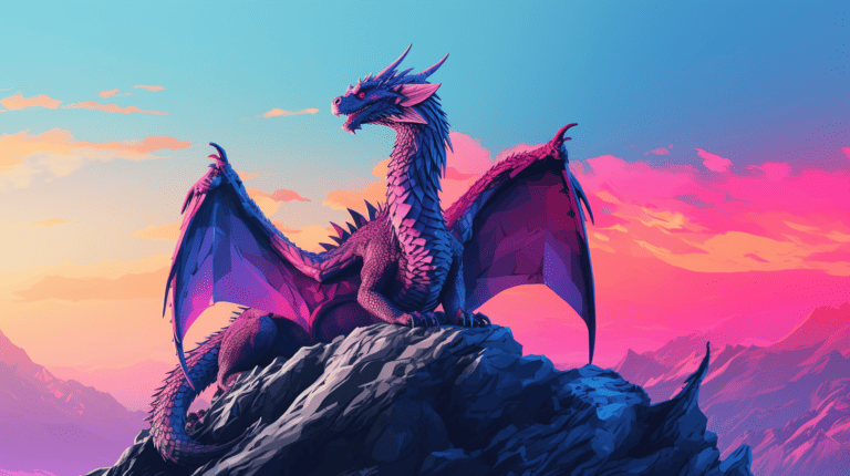 Dragon on a Mountain